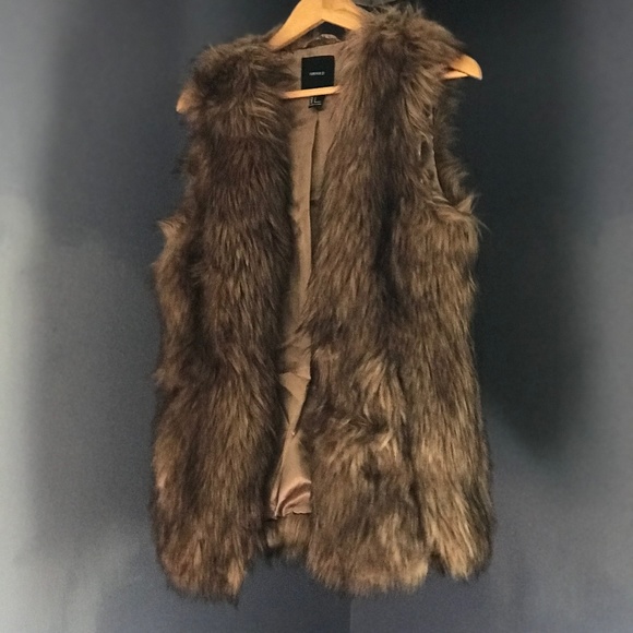 Forever 21 Jackets & Blazers - Faux Fur Vest